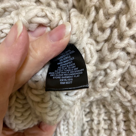 Sanctuary puffy cable knit sweater - Picture 6 of 8